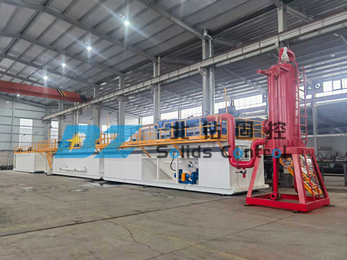 北鉆固控XJ550修井機(jī)固控系統(tǒng)調(diào)試驗(yàn)收完成，準(zhǔn)備銷往海外